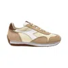 Diadora Stonewashed Canvas And Suede Sneakers