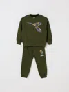 Diadora Suit  Kids Color Green In Green