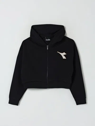 Diadora Kids' Pullover  Kinder Farbe Schwarz In Black
