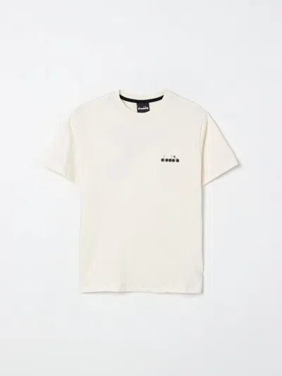 Diadora T-shirt  Kids Color Beige In Neutral