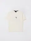 Diadora T-shirt  Kids Color Beige In Nude
