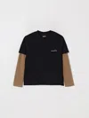 Diadora T-shirt  Kids Color Black In Black
