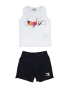 Diadora Babies'  Toddler Boy Co-ord White Size 6 Cotton