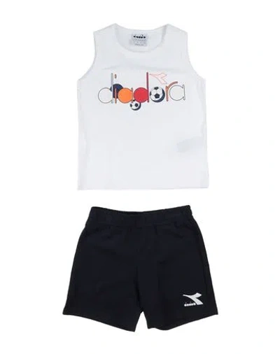 Diadora Babies'  Toddler Boy Co-ord White Size 6 Cotton