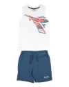 Diadora Toddler Boy Co-ord White Size 6 Cotton In Multi