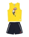 Diadora Toddler Boy Co-ord Yellow Size 6 Cotton, Viscose In Yellow
