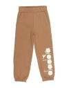 Diadora Babies'  Toddler Boy Pants Camel Size 5 Cotton In Brown