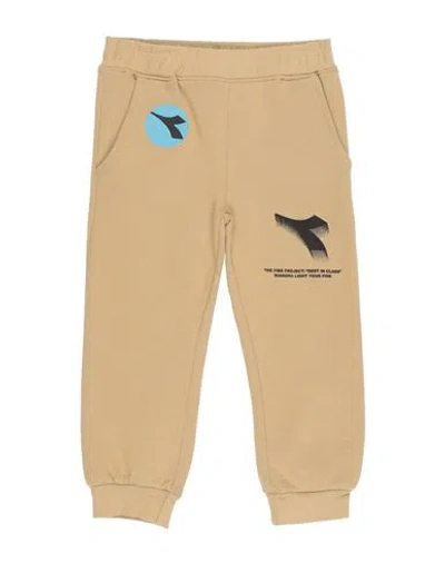 Diadora Babies'  Toddler Boy Pants Mustard Size 4 Cotton In Neutral