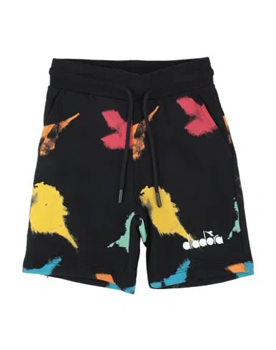 Diadora Babies'  Toddler Boy Shorts & Bermuda Shorts Black Size 7 Cotton