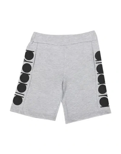 Diadora Babies'  Toddler Boy Shorts & Bermuda Shorts Light Grey Size 6 Cotton In Gray