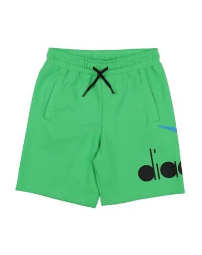 Diadora Babies'  Toddler Boy Shorts & Bermuda Shorts Lime Green Size 4 Polyester