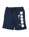 Diadora Babies'  Toddler Boy Shorts & Bermuda Shorts Midnight Blue Size 6 Cotton In Navy Blue