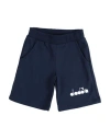 Diadora Babies'  Toddler Boy Shorts & Bermuda Shorts Navy Blue Size 6 Cotton