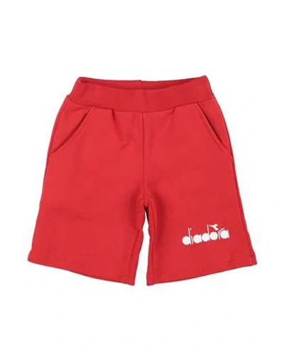 Diadora Babies'  Toddler Boy Shorts & Bermuda Shorts Red Size 4 Cotton