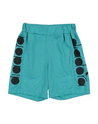 Diadora Babies'  Toddler Boy Shorts & Bermuda Shorts Turquoise Size 6 Polyester In Blue