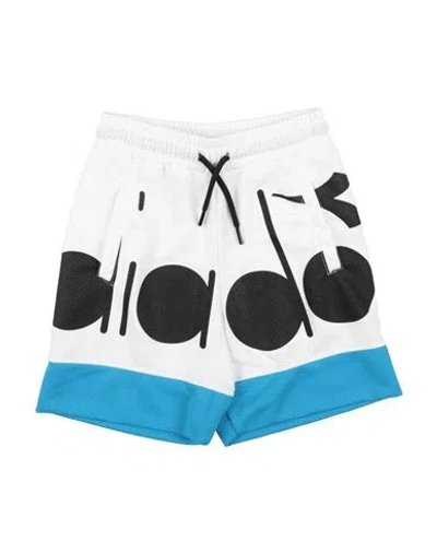 Diadora Babies'  Toddler Boy Shorts & Bermuda Shorts White Size 4 Polyester