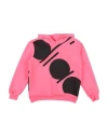 Diadora Toddler Boy Sweatshirt Fuchsia Size 6 Polyester, Cotton In Pink