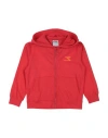 Diadora Toddler Boy Sweatshirt Tomato Red Size 4 Cotton In Tomato Red