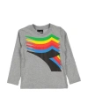 Diadora Babies'  Toddler Boy T-shirt Grey Size 6 Cotton
