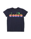Diadora Babies'  Toddler Boy T-shirt Midnight Blue Size 6 Cotton