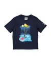 Diadora Toddler Boy T-shirt Navy Size 6 Cotton In Blue