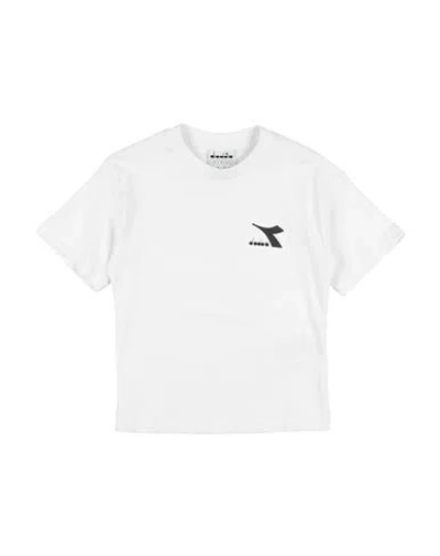 Diadora Babies'  Toddler Boy T-shirt White Size 4 Cotton