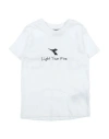 Diadora Toddler Boy T-shirt White Size 7 Cotton In White