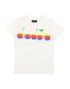 Diadora Babies'  Toddler Boy T-shirt White Size 6 Cotton