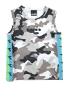 Diadora Toddler Boy Tank Top Khaki Size 6 Polyester In Beige