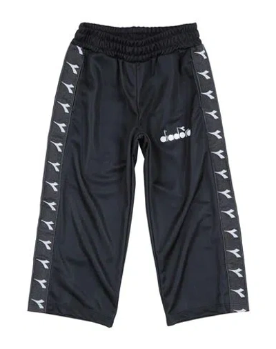 Diadora Babies'  Toddler Girl Pants Black Size 6 Polyester