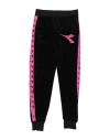Diadora Toddler Girl Pants Black Size 6 Polyester, Elastane In Black