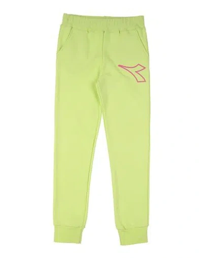 Diadora Babies'  Toddler Girl Pants Acid Green Size 6 Cotton