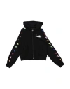 Diadora Toddler Girl Sweatshirt Black Size 6 Cotton In Black