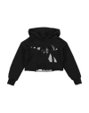 Diadora Toddler Girl Sweatshirt Black Size 6 Cotton In Black