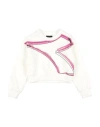 Diadora Babies'  Toddler Girl Sweatshirt White Size 6 Cotton