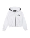 Diadora Babies'  Toddler Girl Sweatshirt White Size 6 Cotton