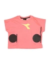 Diadora Toddler Girl T-shirt Fuchsia Size 6 Cotton In Pink