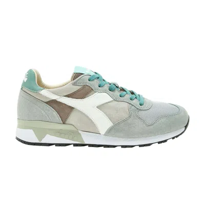 Pre-owned Diadora Trident 90 Suede Sw 'grey Rock Aqua' | Men's Size 8 In Gray