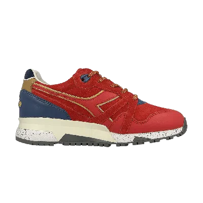Pre-owned Diadora Ubiq X N 9000 'the Benjamin' In Red