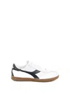 Diadora Unisex Black And White Sneaker