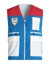 Diadora Vest Legacy Man Jacket Red Size L Recycled Polyester, Polyamide In Red