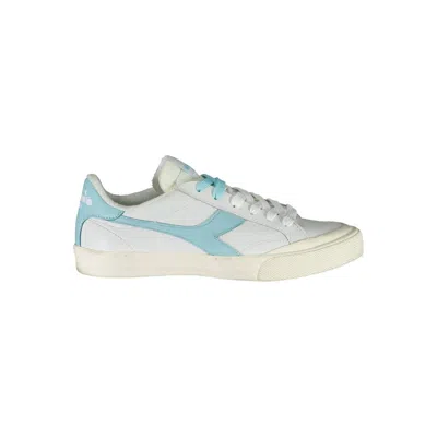 Diadora White Fabric Sneaker