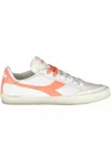 Diadora White Fabric Sneaker