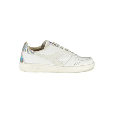 Diadora White Fabric Women's Sneaker