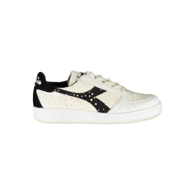 Diadora White Leather Women Women's Sneaker