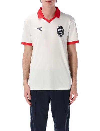 DIADORA WHITE SHORT SLEEVE POLO