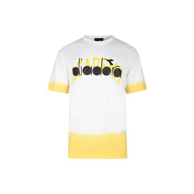 Diadora Kids' White T-shirt For Boy With Logo