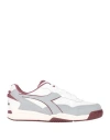 Diadora Winner Sl Man Sneakers White Size 12 Soft Leather In White