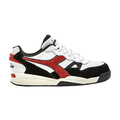 Pre-owned Diadora Winner Sl 'white Black Lava' | Men's Size 12