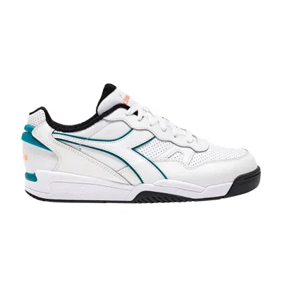 Pre-owned Diadora Winner 'white Harbor Blue'